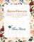 2 Pack Canvas Tote Bag - with Makeup Pouch Zipper Bag for Women Retro Flowers Reusable Grocery Cotton Cloth Shoulder Bag for Gym, Travel, Work